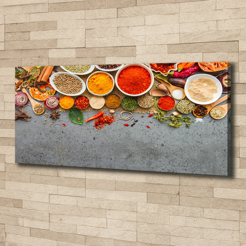 Mix Of Spices - Wrapped Canvas Print