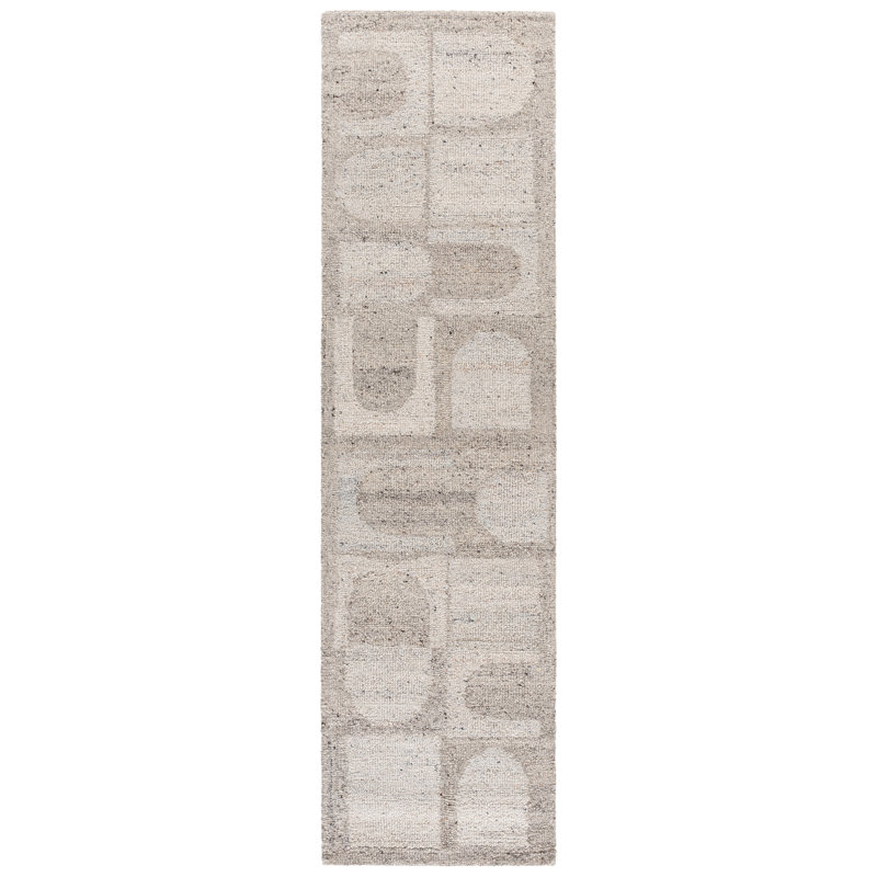 Harvest Hand Tufted Wool Abstract Indoor Rug, Runner 2'3" x 9'