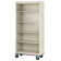 Sandusky Lee 36" W x 18" D x 78" H Steel Mobile Bookcase with 4 Adjustable Shelves by Sandusky