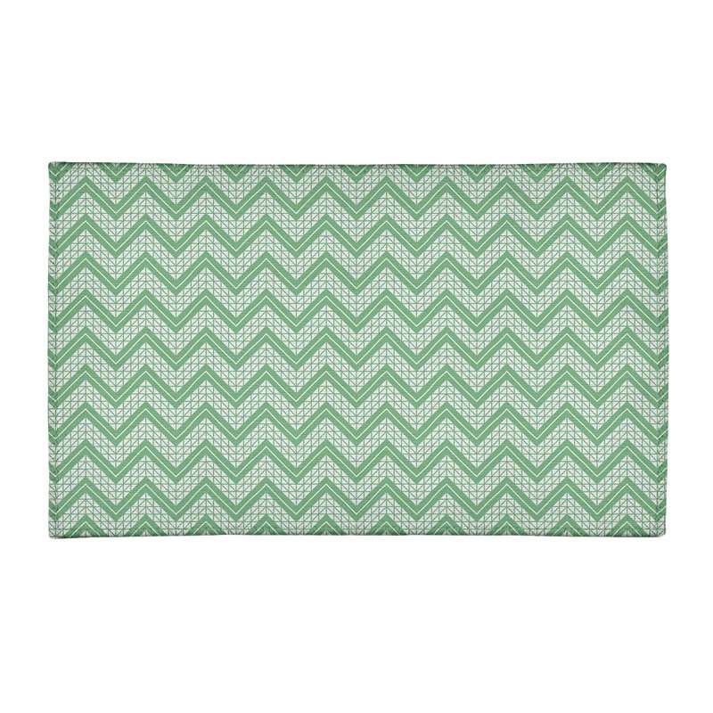 Chenille Chevron Indoor Rug, Rectangle 2' x 3'