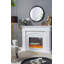 Cadre de miroir antique rose sculpté à la main, miroir mural rond pour les espaces de vie, la salle de bain et le vestibule-632218423