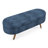 Ottoman Oval Storage Bench,Rubber Wood Legs-639843949