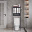 Organisateur de salle de bain sur pied-130164070