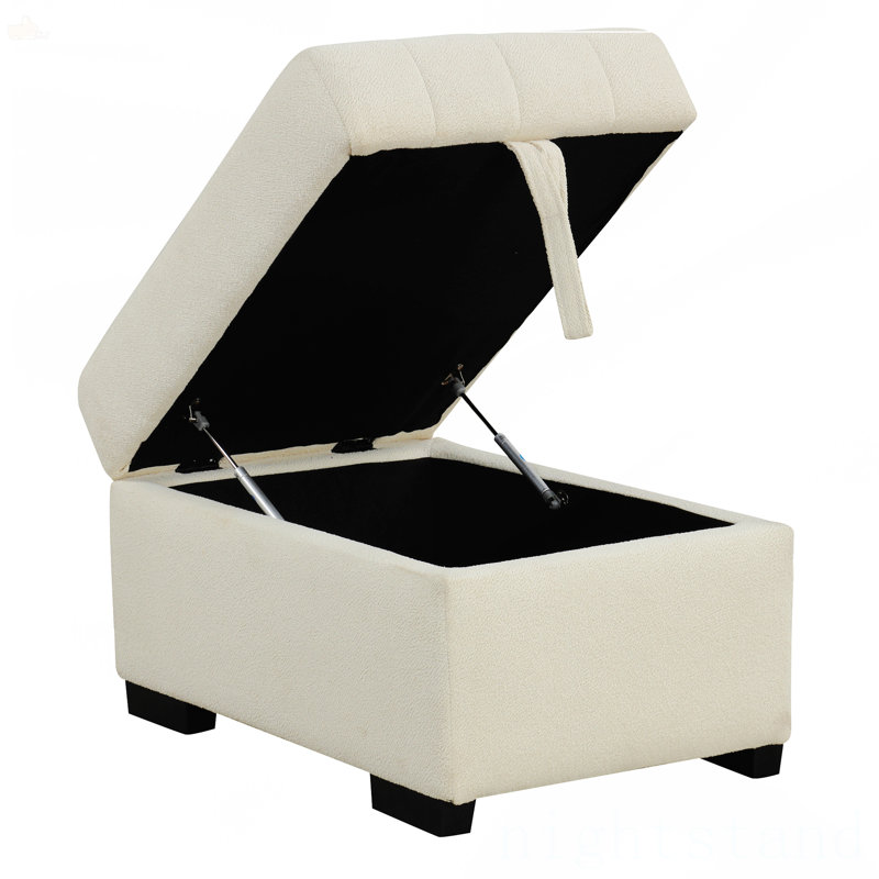 Canapé-lit modulaire en L 82,6 po avec deux ports USB