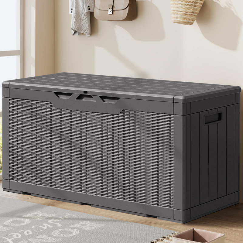 Coffre de rangement, Gris