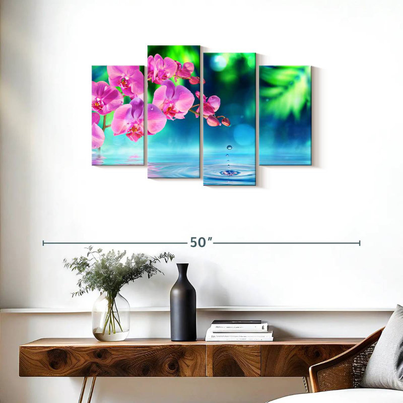Orchidée jardin Harnek Zen, H 22 po x l 36 po