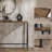 Console Table Narrow Hall Side Table for Hallway, Living Room,Behind Sofa,Small,Natural Wood,47.2"W x 7.9"D x 31.5"H-1009435891-1009101506-1064734018
