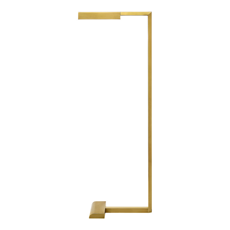 Sean Lavin Dessau Floor Lamp, Natural Brass, 46"