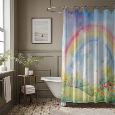 Soft Terrain - 1 Piece Standard Shower Curtain