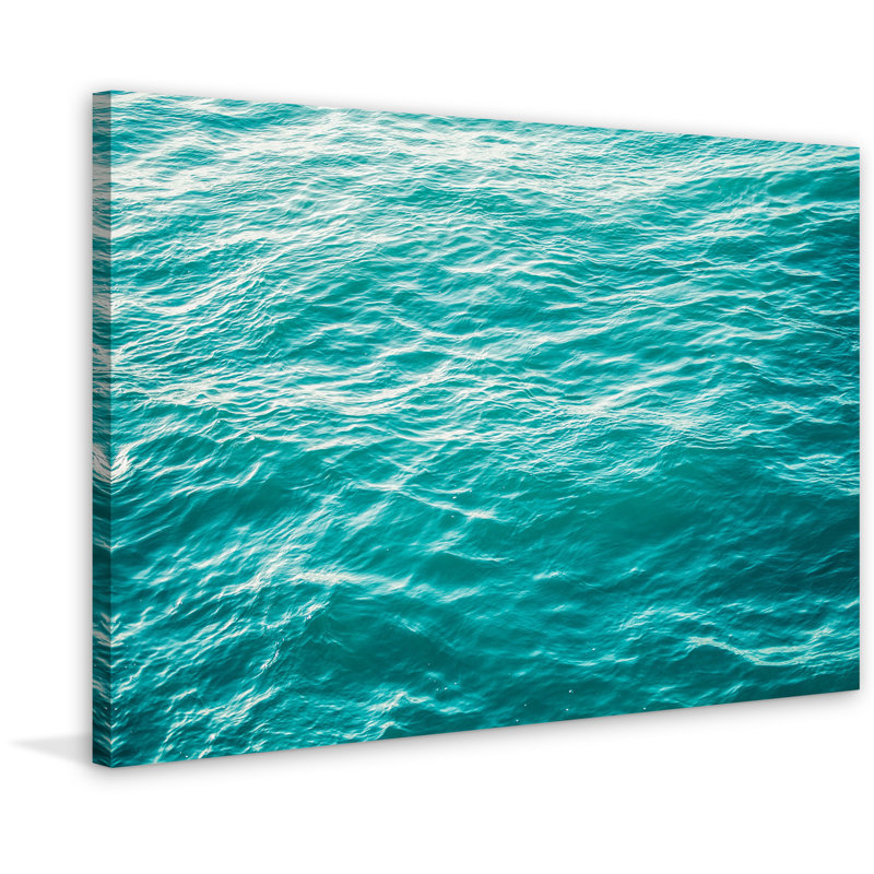 « open water » par morgan j hartley, reproduction d’art sur toile tendue, 40 po x 60 po