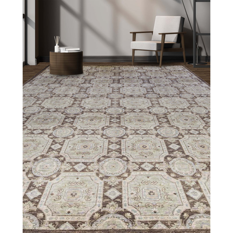 Ziegler Wool Geometric Area Rug