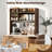 3-Tier Desktop Bookshelf w/ 6 Shelves Desk Organizer for Computer Desk-1393975491