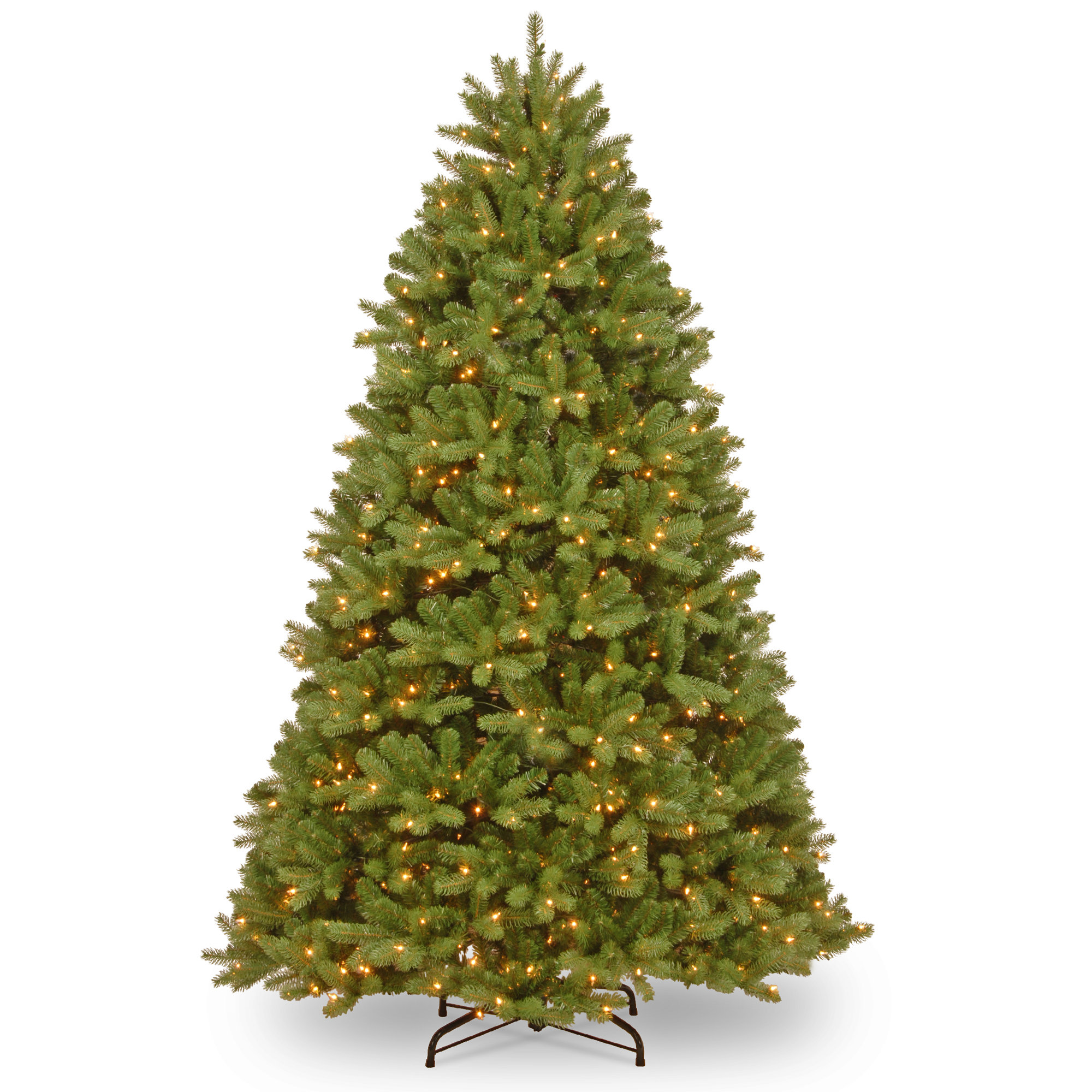 Newberry Spruce Tree with Clear Lights