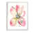 White Canvas Framed