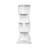 4 Tier Rotating Bookshelf, 360° Revolving Bookcase Rotating Stackable Shelves Floor-Standing Storage Display Rack Used In Bedrooms Living Rooms Study Office