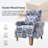 Adamsville Farmhouse Polyester Manual Recliner-2079183724