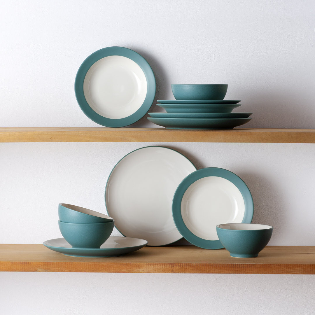 Noritake Colorwave 12-Piece Coupe Dinnerware Set, Service for 4 Noritake 