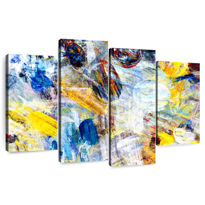 Avery Bright Abstract, 27" H x 43" W