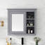 Armoire de salle de bain murale avec miroir-378059395