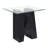 Glass Top End Table
