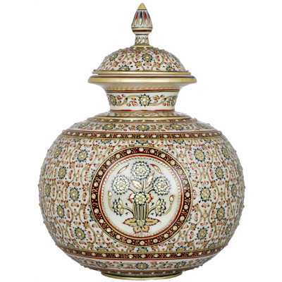 The Marvelous Marble Pot avec couvercle