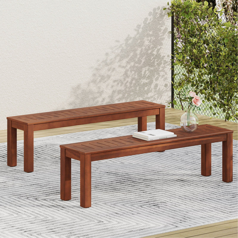 Banc 61,75 po (ensemble de 2)