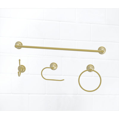 4 - Piece Bathroom Hardware Set