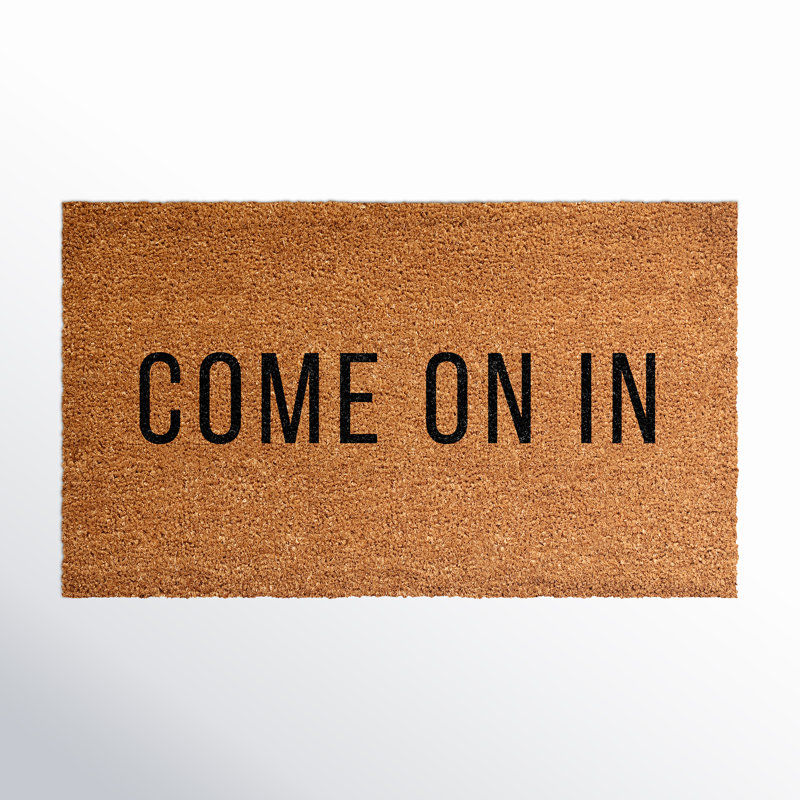 Tapis d'entrée antidérapant Den, L 12 po x L 24 po