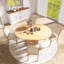 Ensemble de table de salle à manger extensible 5 pièces Farmhouse-1514458703
