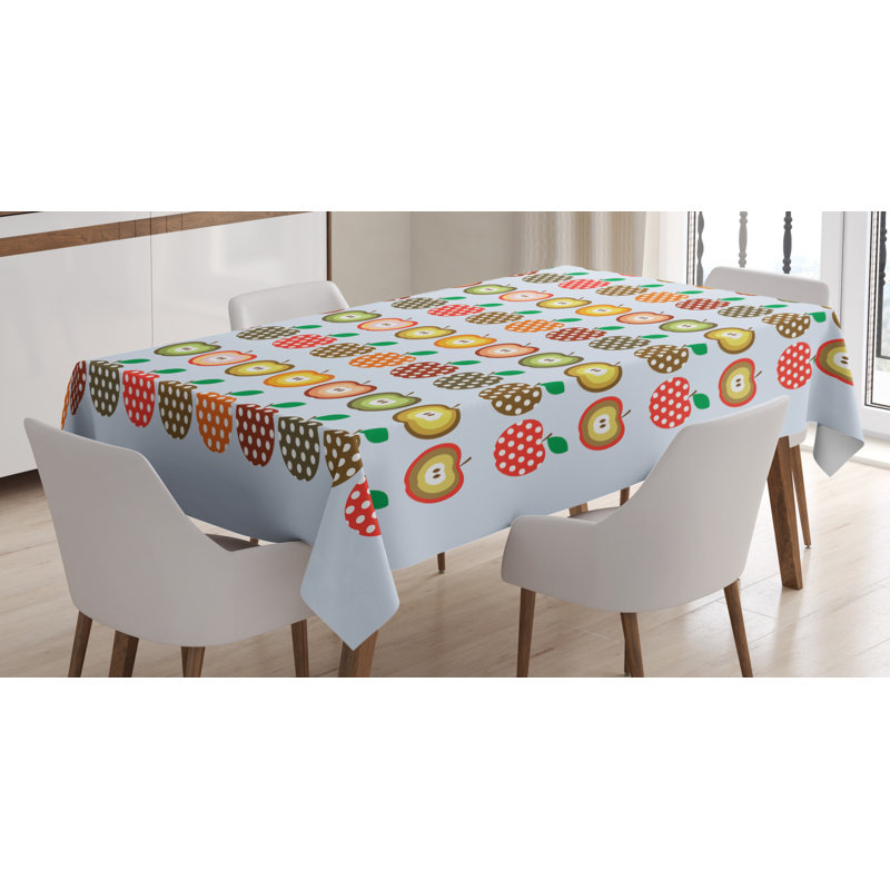 Apple Tablecloth, 84" L x 60" W