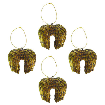 3.25'' Handmade Resin Holiday Shaped Ornament
