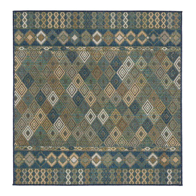 Jacole Offee Indoor/Outdoor Rug