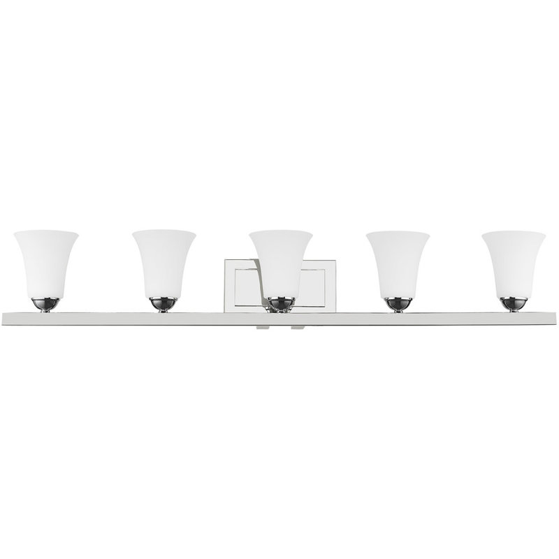 Midtown 5 - Light Vanity Light, Brown