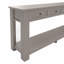 Console 63 "gris avec 4 tiroirs et tablette inférieure pour le vestibule-252939186