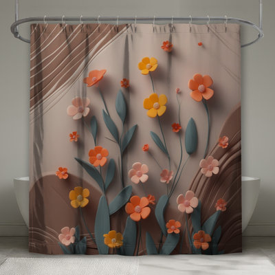 Rideaux de douche en papier