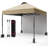 10' X 10‘ Pop Up Canopy With Sidewalls For Outdoor, Waterproof Portable Canopy With One Push Setup-109519362