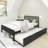 Brubaker Kids Platform with Trundle-318912512-326790048