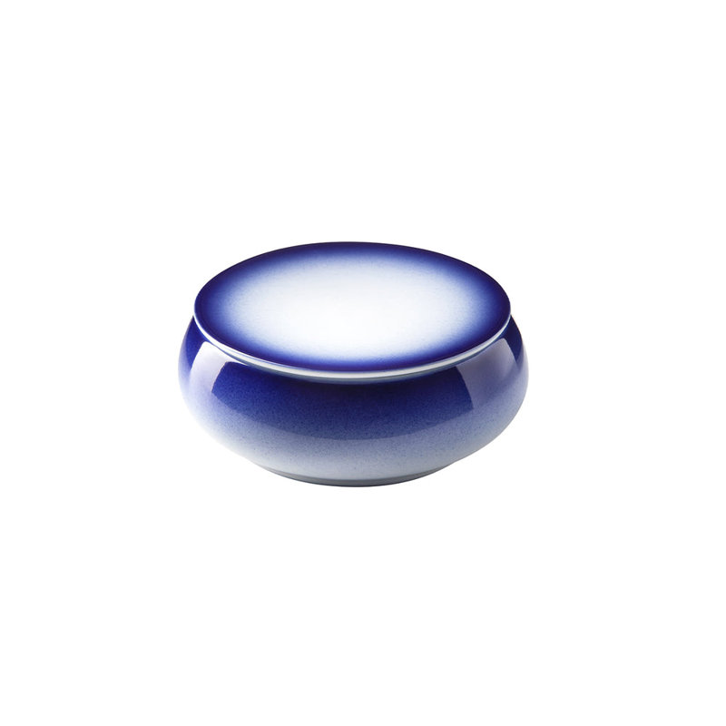 DEGRENNE Paris Blue Shades Porcelain China Lid