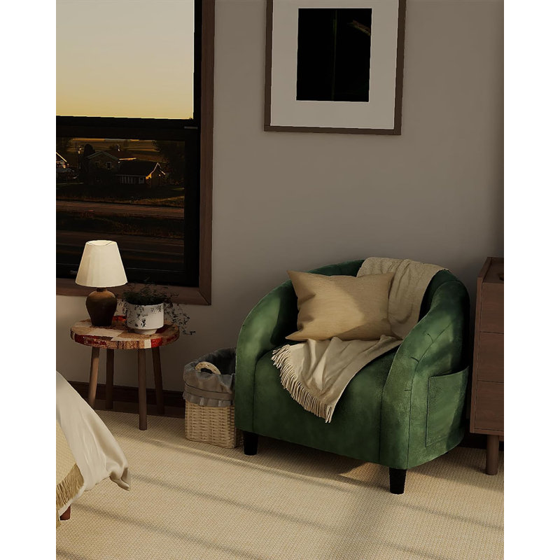 Fauteuil d'appoint Accent Chair, Vert