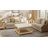 32" W Tufted Solid Wood Square Cocktail Ottoman with Storage Shelf-Navy-2094696294-2081787005