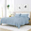 Ensemble de draps en microfibre doublement brossée 4 pièces Becky Cameron 1800 Series-2067158089-2038499684