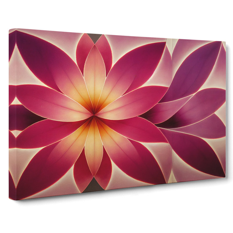 Dreamy Flowers - Wrapped Canvas, 35cm H x 50cm W x 3cm D