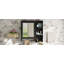 Armoire de rangement murale pour salle de bain, armoires à pharmacie avec grande porte miroir, tablettes réglables et trois niveaux de rangement ouverts (meuble-lavabo non inclus)-1107389418