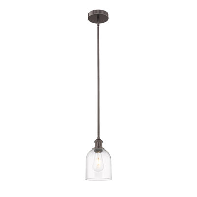 Edison Anacaren 1 Light 6" Stem Hung Pendant-616-G558