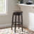 Baylis Swivel Upholstered Stool with Solid Wood Frame-853509552-827600395