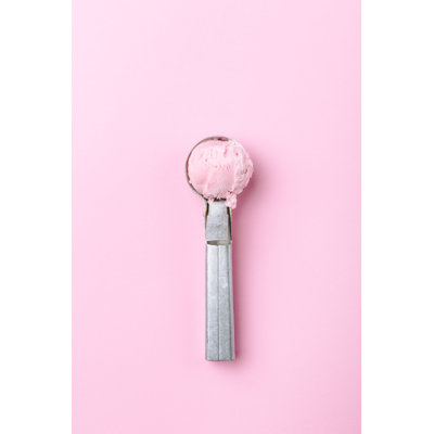 Strawberry Ice Cream - Wrapped Canvas Print