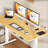 Eric Height Adjustable Standing Desk, 100% Bamboo Desktop-796140285-796140283