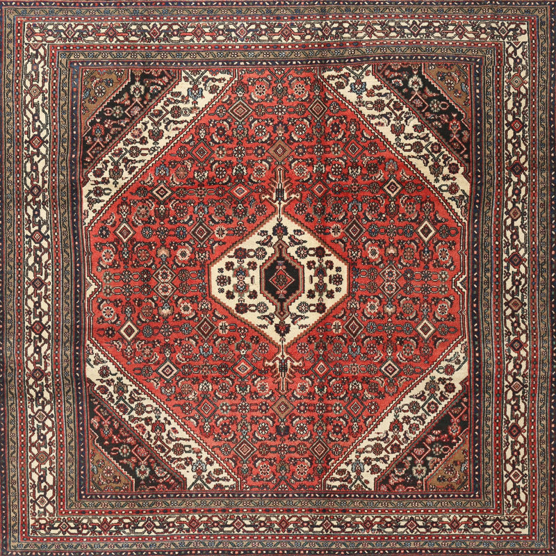 Oriental Indoor Rug, Square 6'
