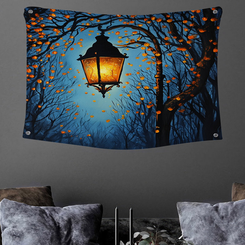 Tapisserie murale «Night Lantern», H 68 po x l 80 po