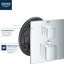 Garniture thermostatique à 2 poignées Grohtherm Cube®-44218772
